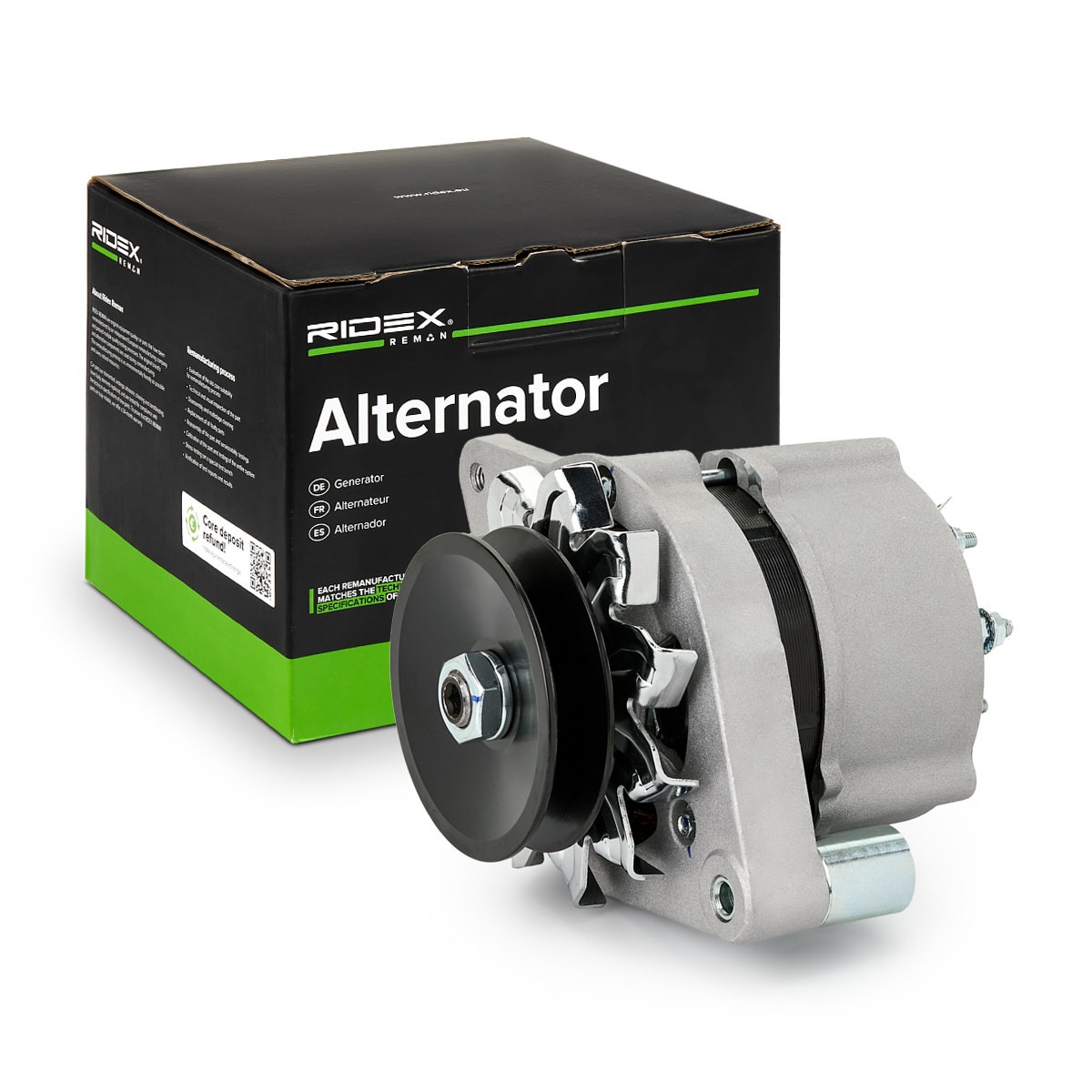 RIDEX REMAN Generaator Artikli number: 4G1186R soodsalt