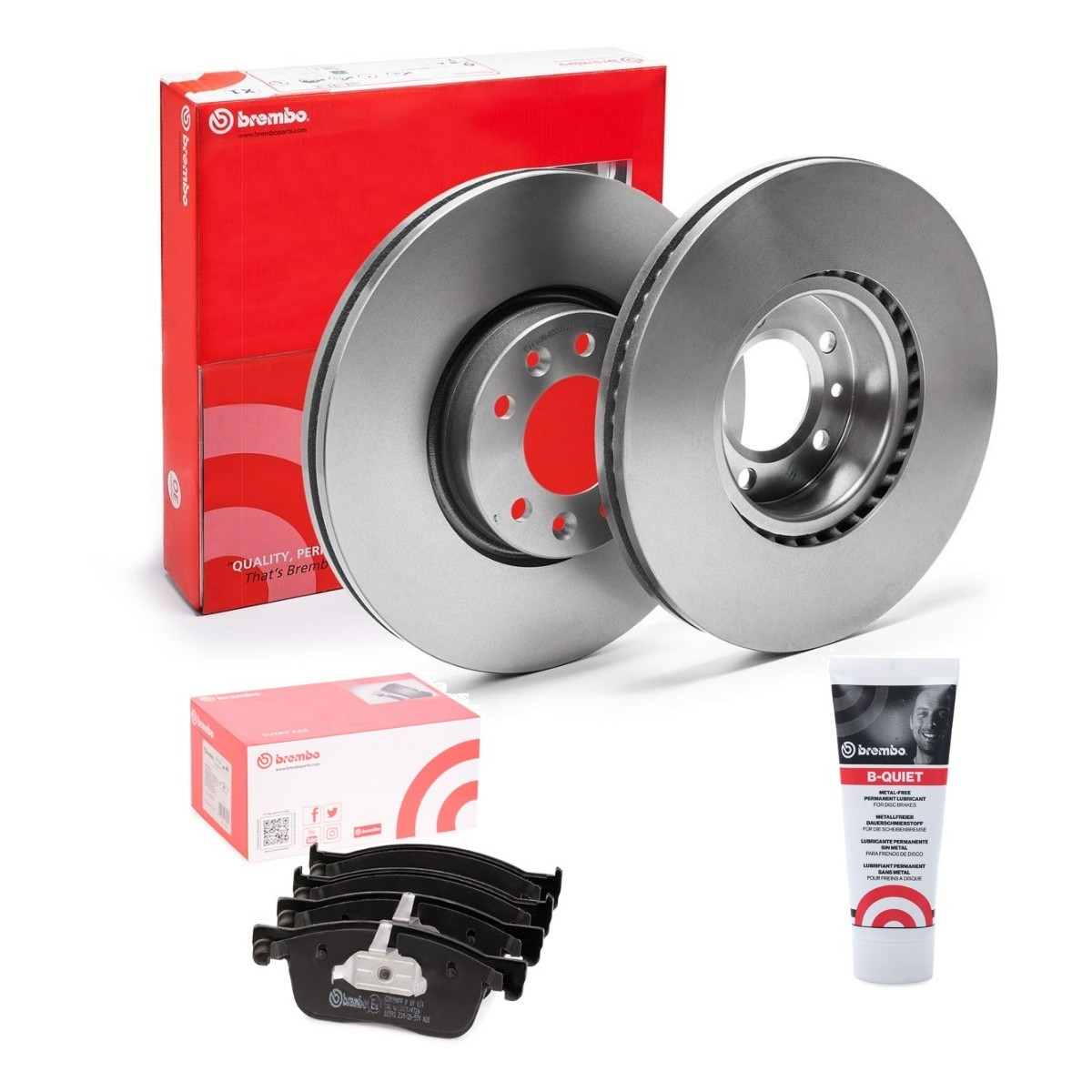 BREMBO Brake discs and pads set Article number: BRB3405N0172 cheaply