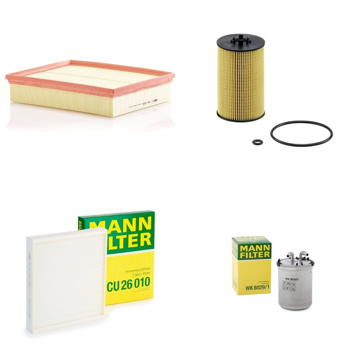 MANN-FILTER Filter kit Varenummer: MNF4055N0002 billige