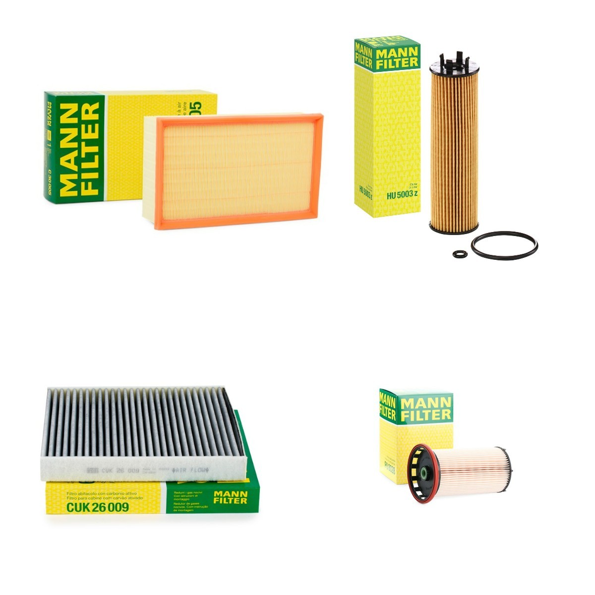 MANN-FILTER Filter kit Article number: MNF4055N0011 cheaply