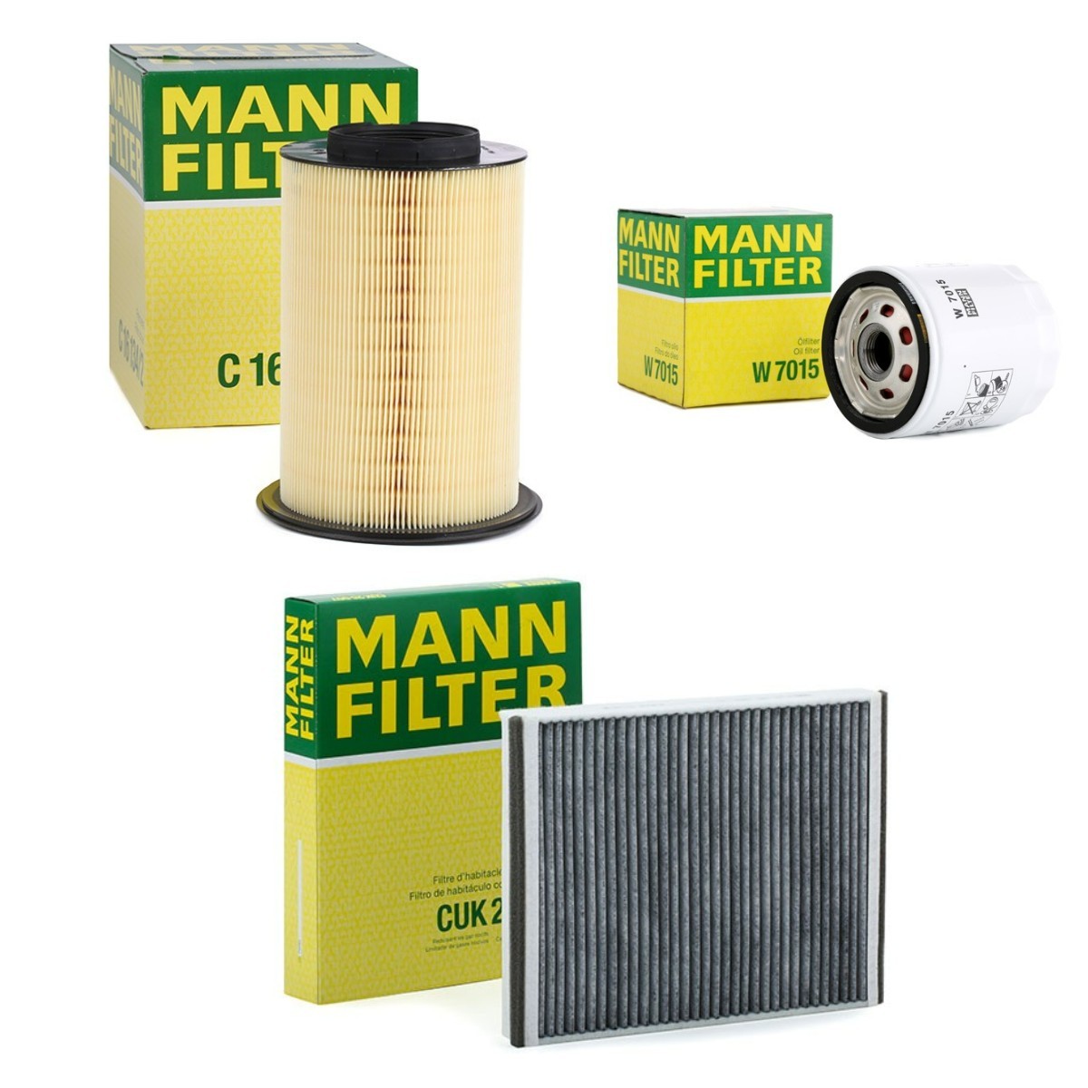 MANN-FILTER Filter kit Varenummer: MNF4055N0019 billige