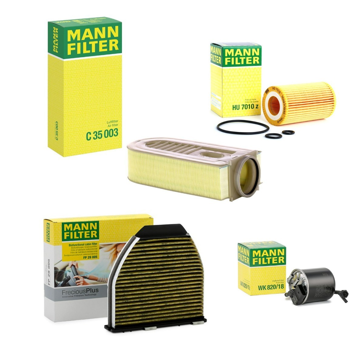 MANN-FILTER Filter-komplekt Artikli number: MNF4055N0022 soodsalt