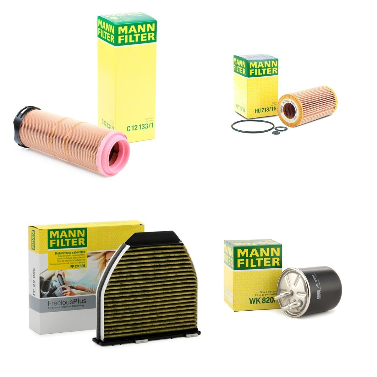 MANN-FILTER Filter kit Article number: MNF4055N0026 cheaply