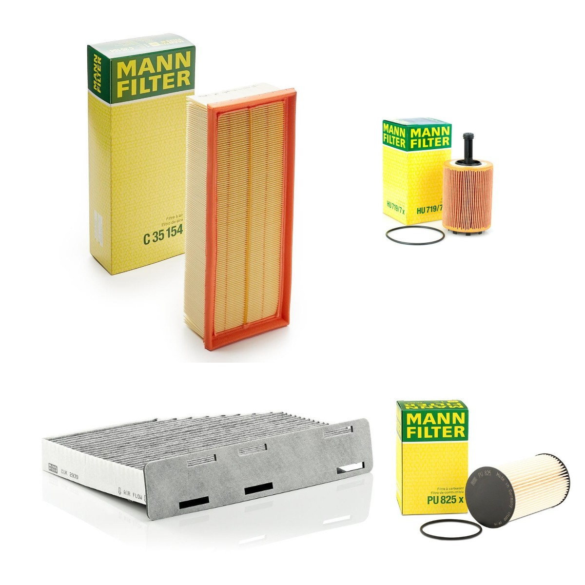 MANN-FILTER Filter-komplekt Artikli number: MNF4055N0029 soodsalt