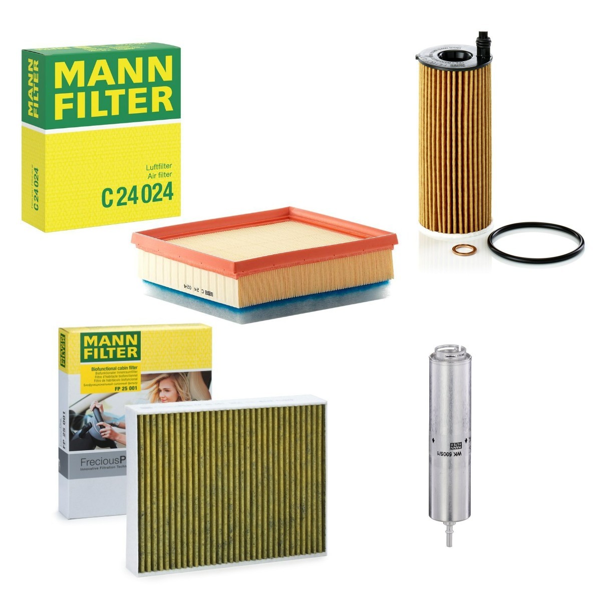 MANN-FILTER Filter-komplekt Artikli number: MNF4055N0030 soodsalt