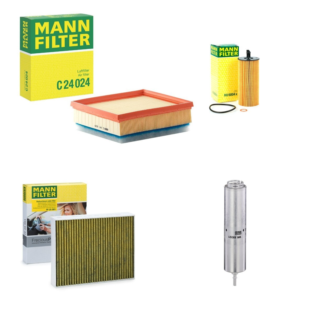 MANN-FILTER Filter-komplekt Artikli number: MNF4055N0031 soodsalt