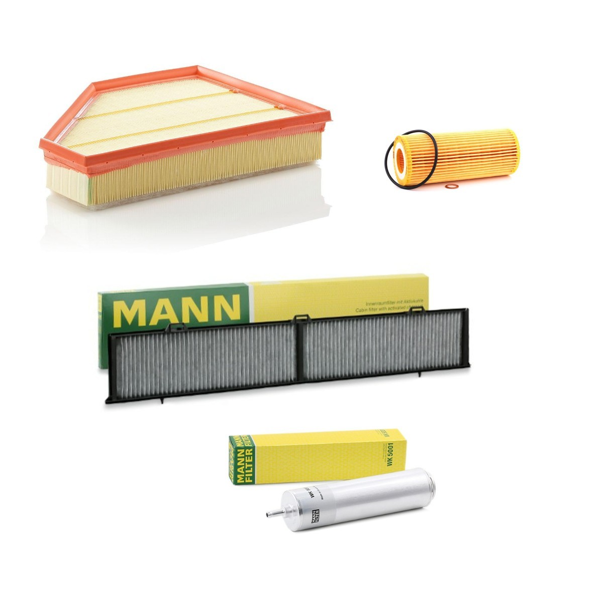 MANN-FILTER Filter kit Varenummer: MNF4055N0039 billige