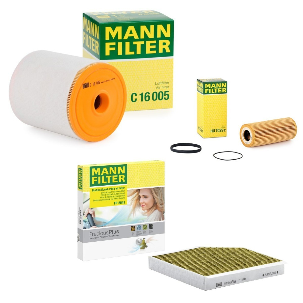 MANN-FILTER Filter kit Article number: MNF4055N0045 cheaply