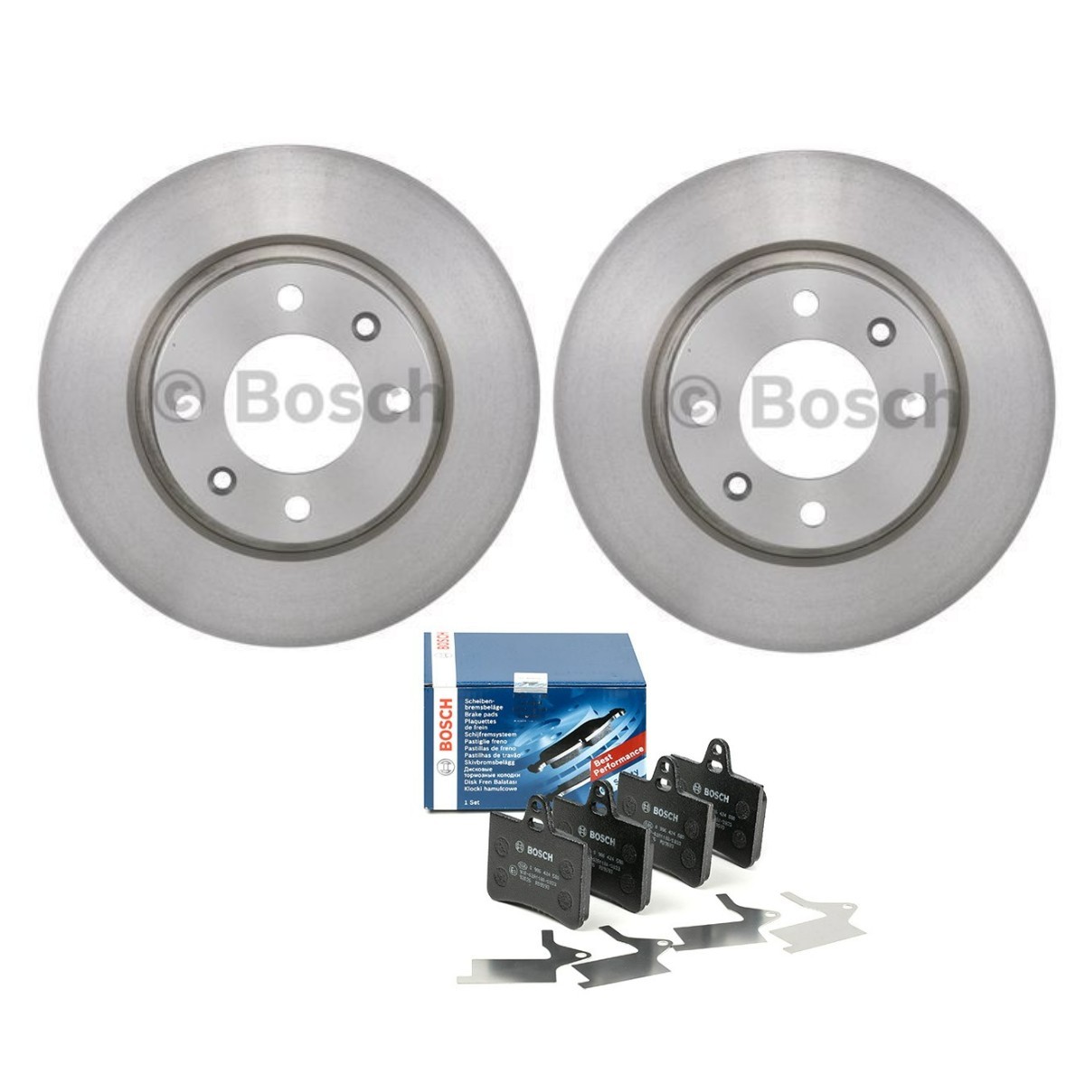BOSCH Brake discs and pads set Article number: BSH3405N0055 cheaply