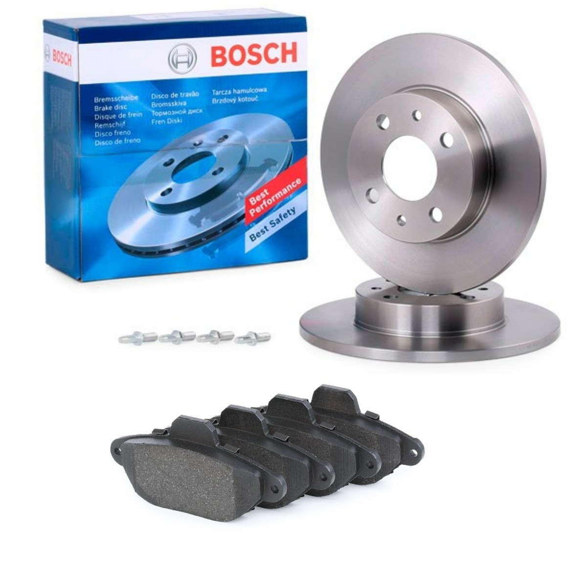 BOSCH Brake discs and pads set Article number: BSH3405N0062 cheaply