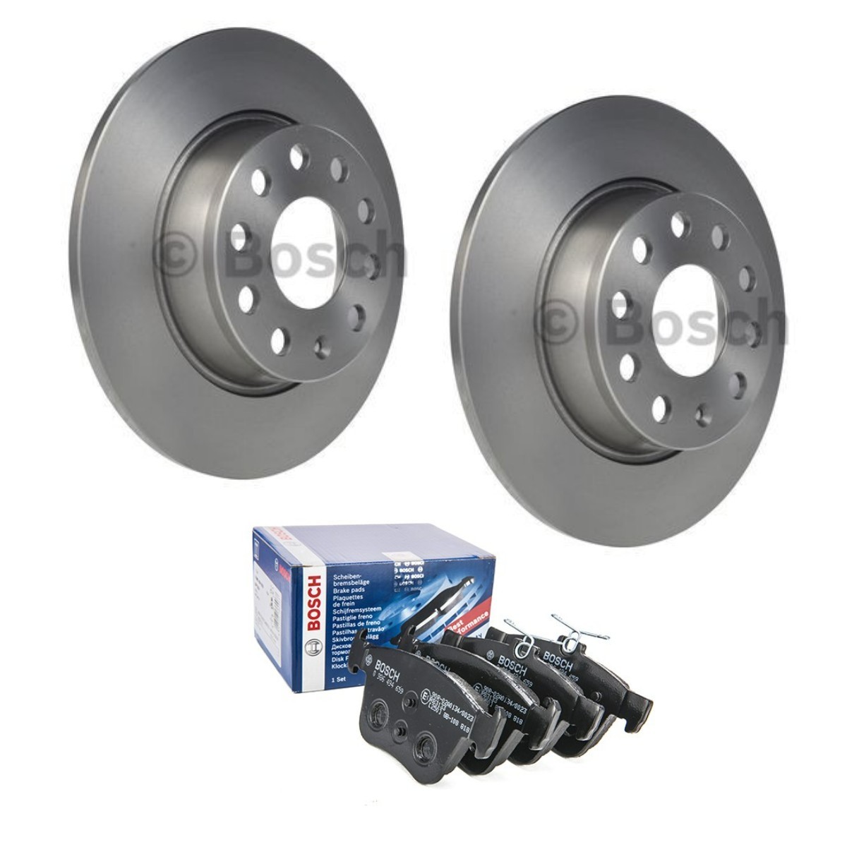BOSCH Brake discs and pads set Article number: BSH3405N0071 cheaply