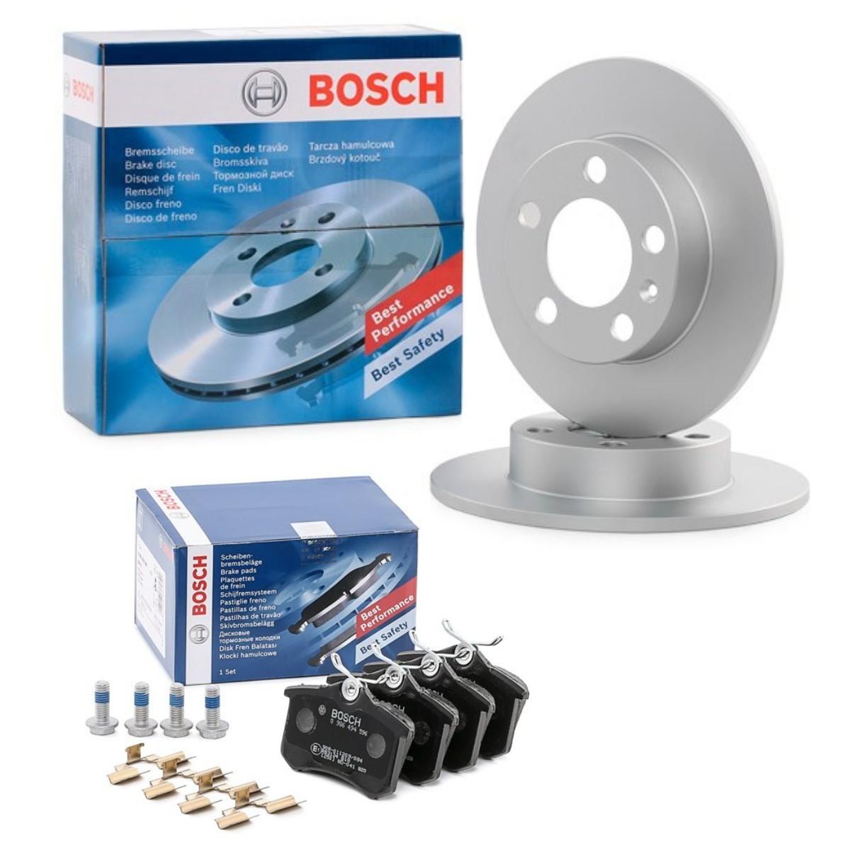BOSCH Brake discs and pads set Article number: BSH3405N0075 cheaply