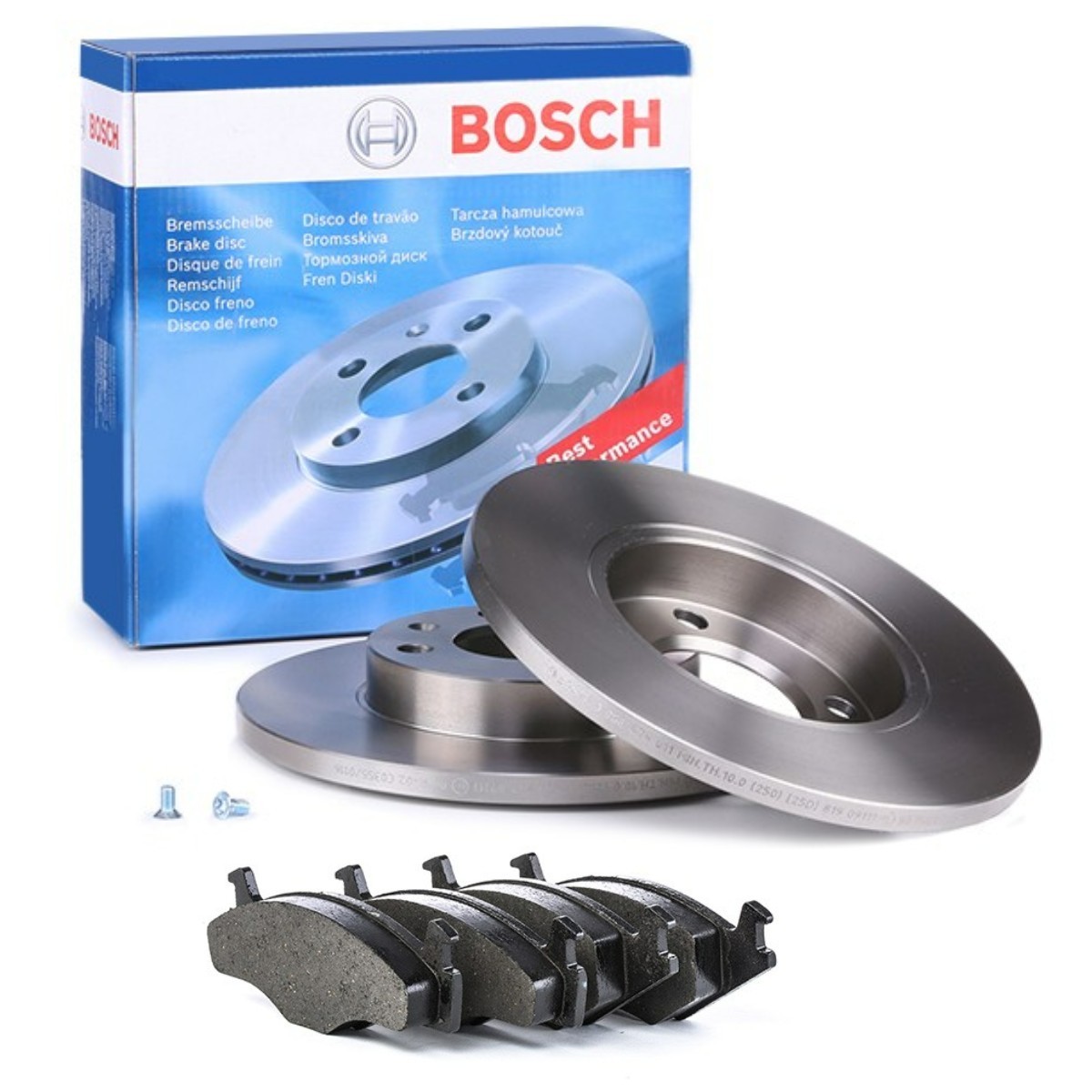 BOSCH Brake discs and pads set Article number: BSH3405N0088 cheaply