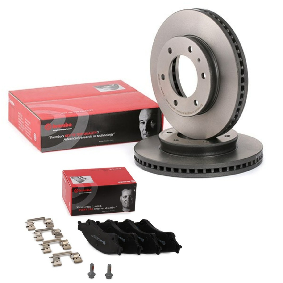 BREMBO Brake discs and pads set Article number: BRB3405N0224 cheaply
