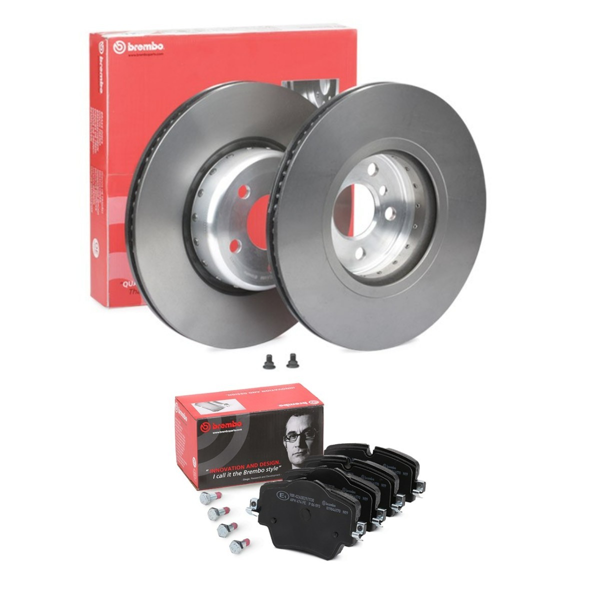 BREMBO Brake discs and pads set Article number: BRB3405N0237 cheaply