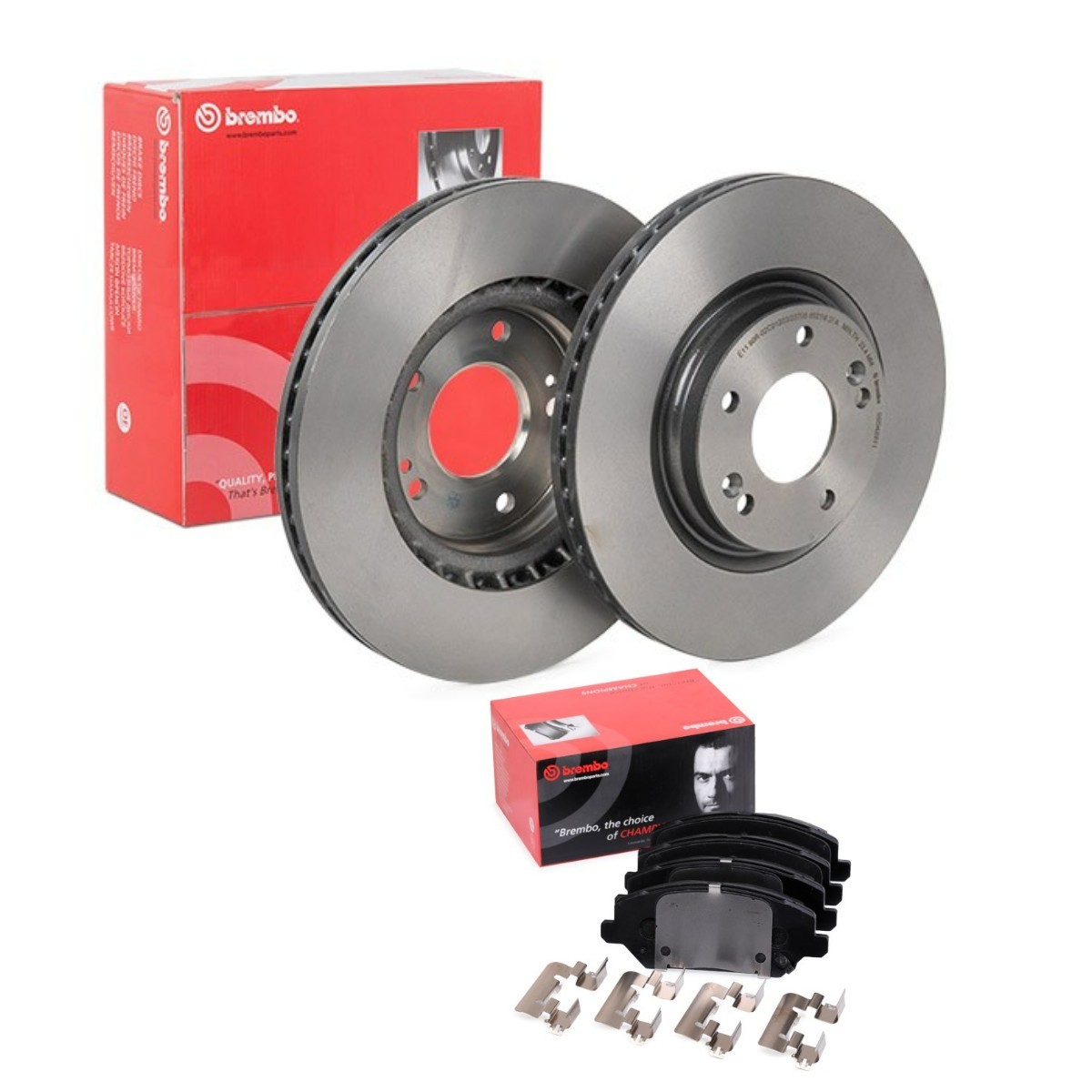 BREMBO Brake discs and pads set Article number: BRB3405N0245 cheaply