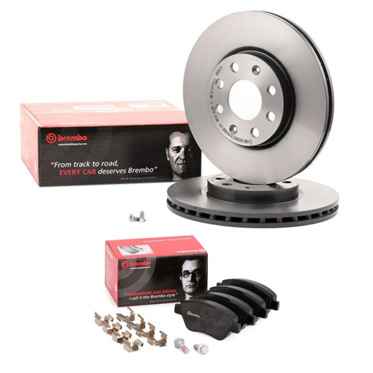 BREMBO Brake discs and pads set Article number: BRB3405N0256 cheaply