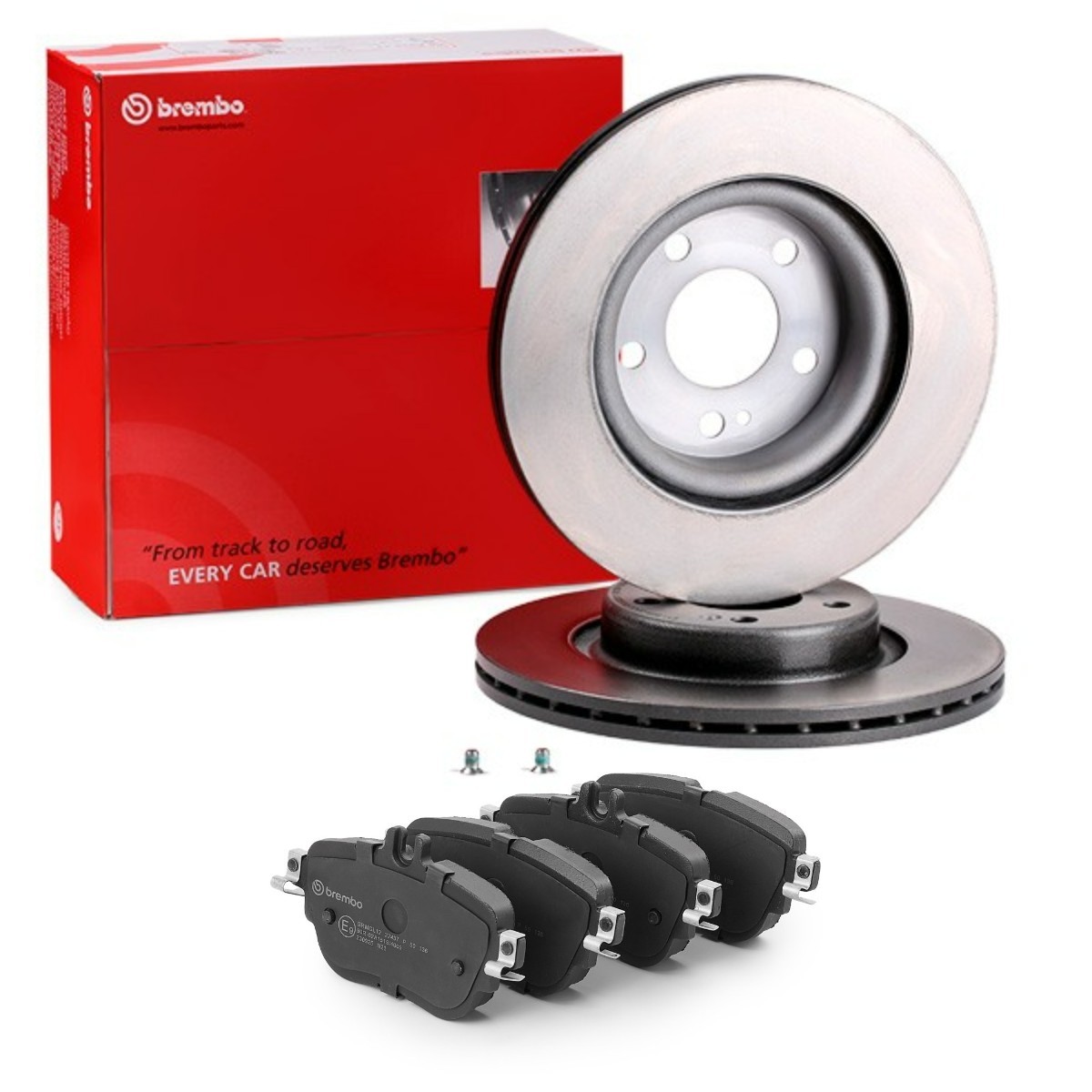 BREMBO Brake discs and pads set Article number: BRB3405N0270 cheaply