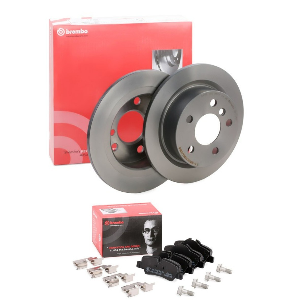 BREMBO Brake discs and pads set Article number: BRB3405N0294 cheaply