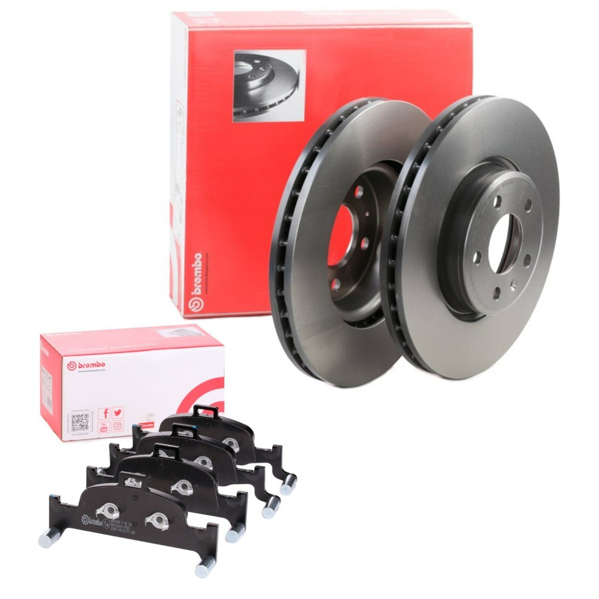 BREMBO Brake discs and pads set Article number: BRB3405N0296 cheaply
