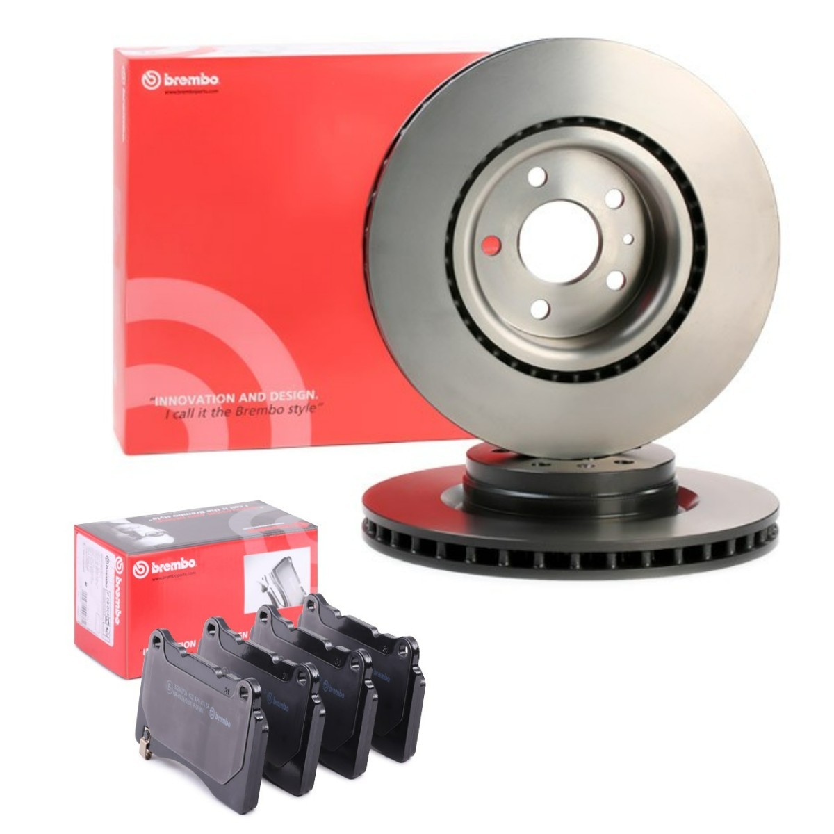 BREMBO Brake discs and pads set Article number: BRB3405N0307 cheaply