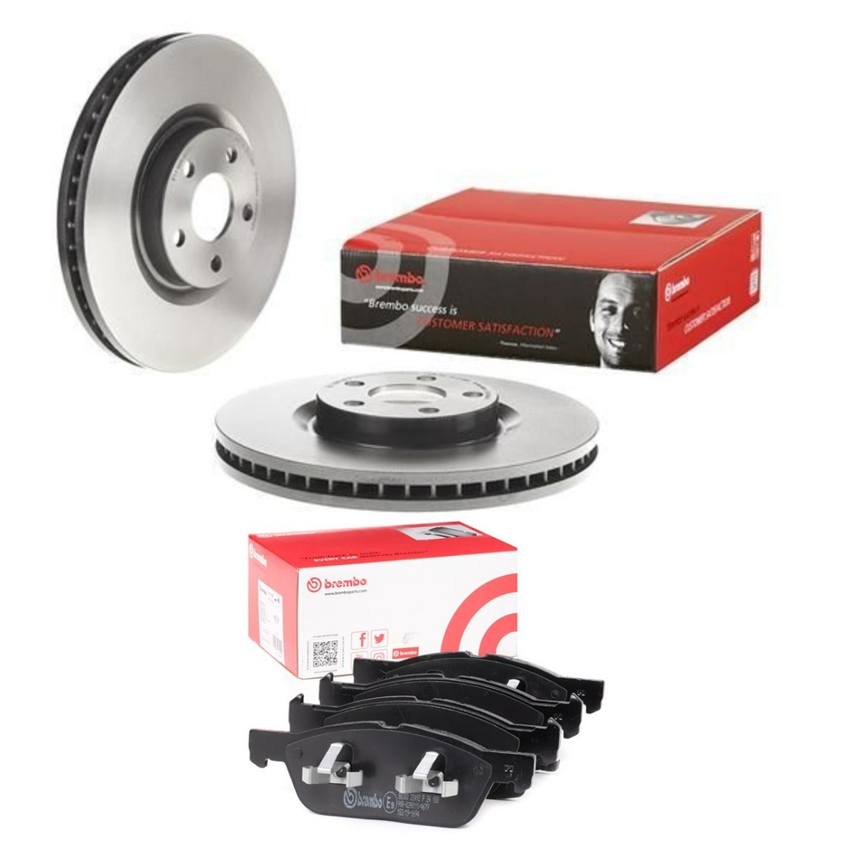 BREMBO Bremseskiver og klodser Varenummer: BRB3405N0311 billige