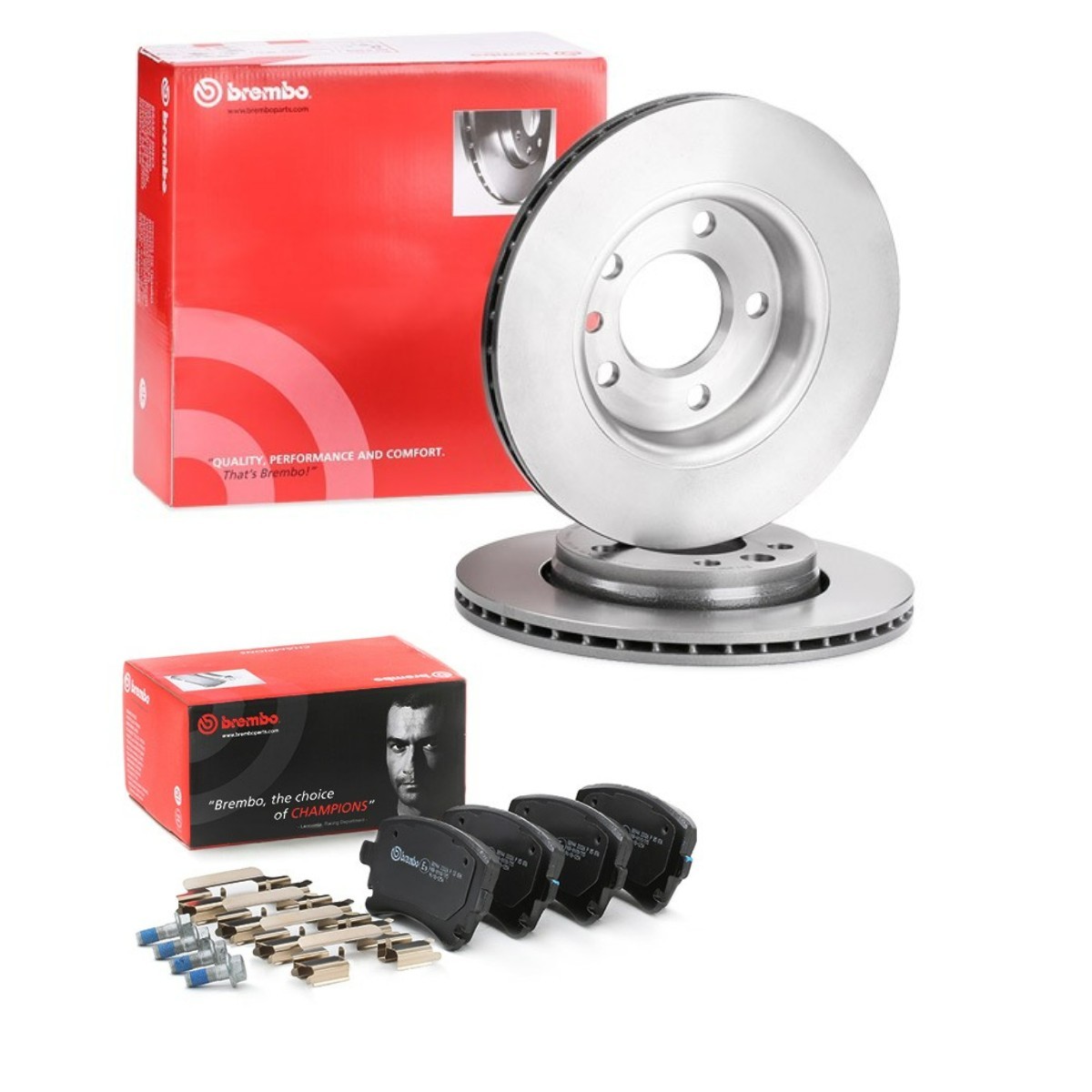 BREMBO Brake discs and pads set Article number: BRB3405N0336 cheaply