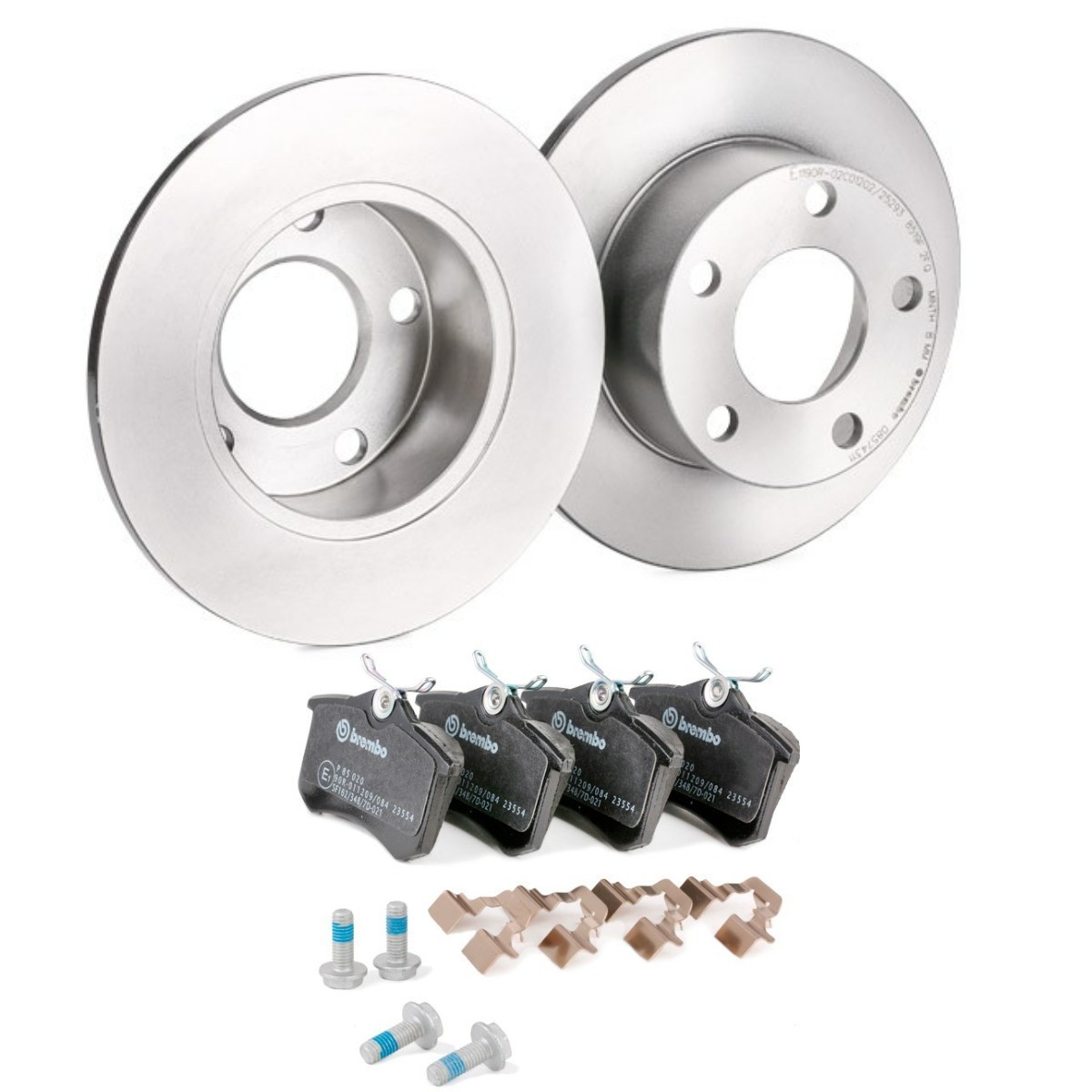 BREMBO Brake discs and pads set Article number: BRB3405N0350 cheaply