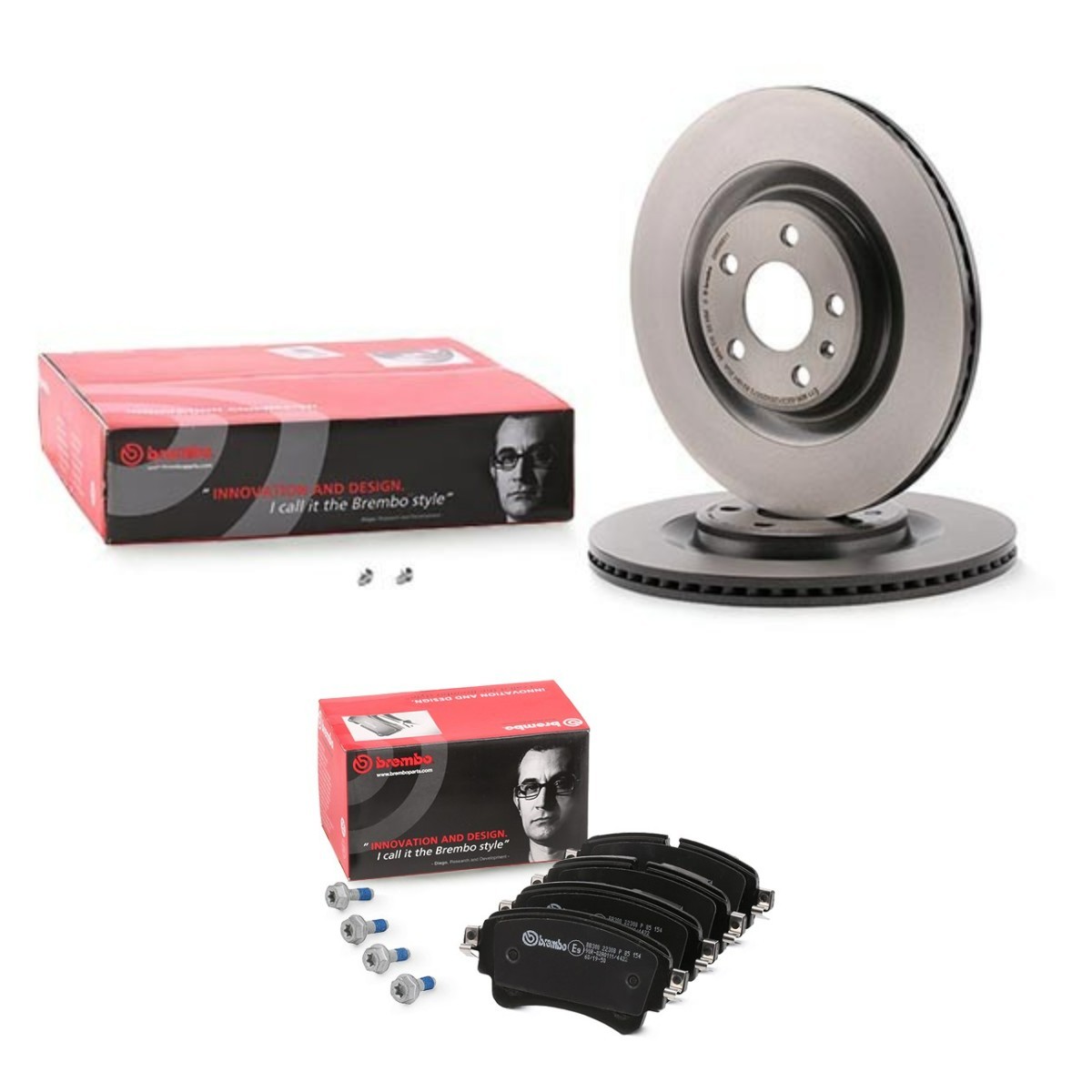 BREMBO Brake discs and pads set Article number: BRB3405N0351 cheaply