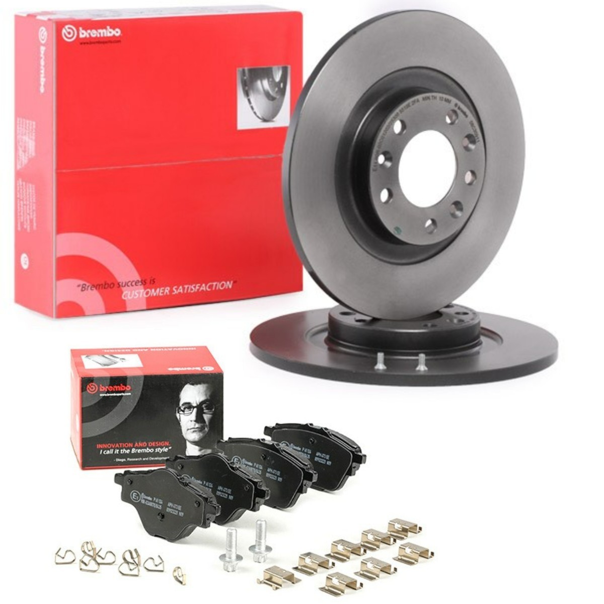 BREMBO Brake discs and pads set Article number: BRB3405N0409 cheaply