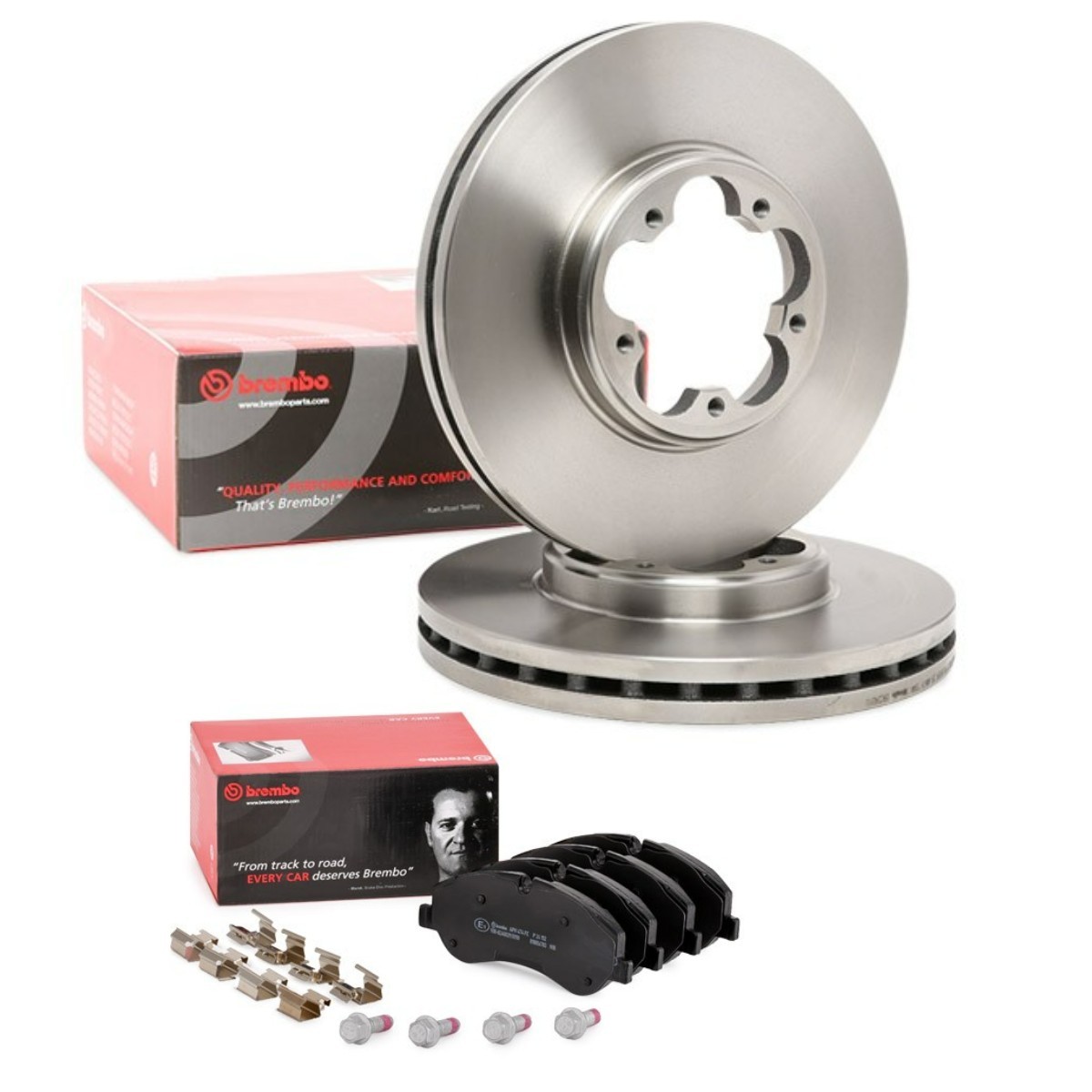 BREMBO Brake discs and pads set Article number: BRB3405N0420 cheaply