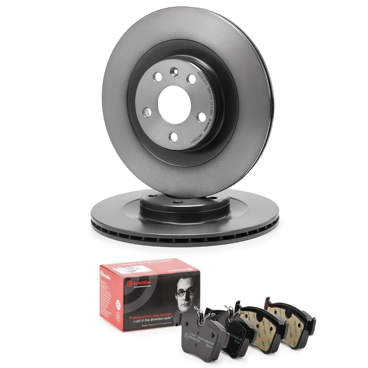 BREMBO Brake discs and pads set Article number: BRB3405N0473 cheaply