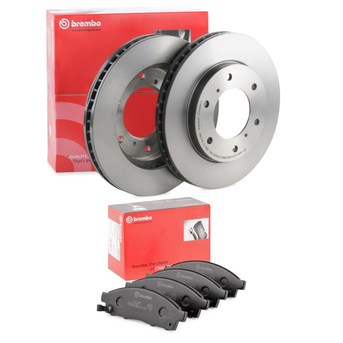 BREMBO Brake discs and pads set Article number: BRB3405N0484 cheaply