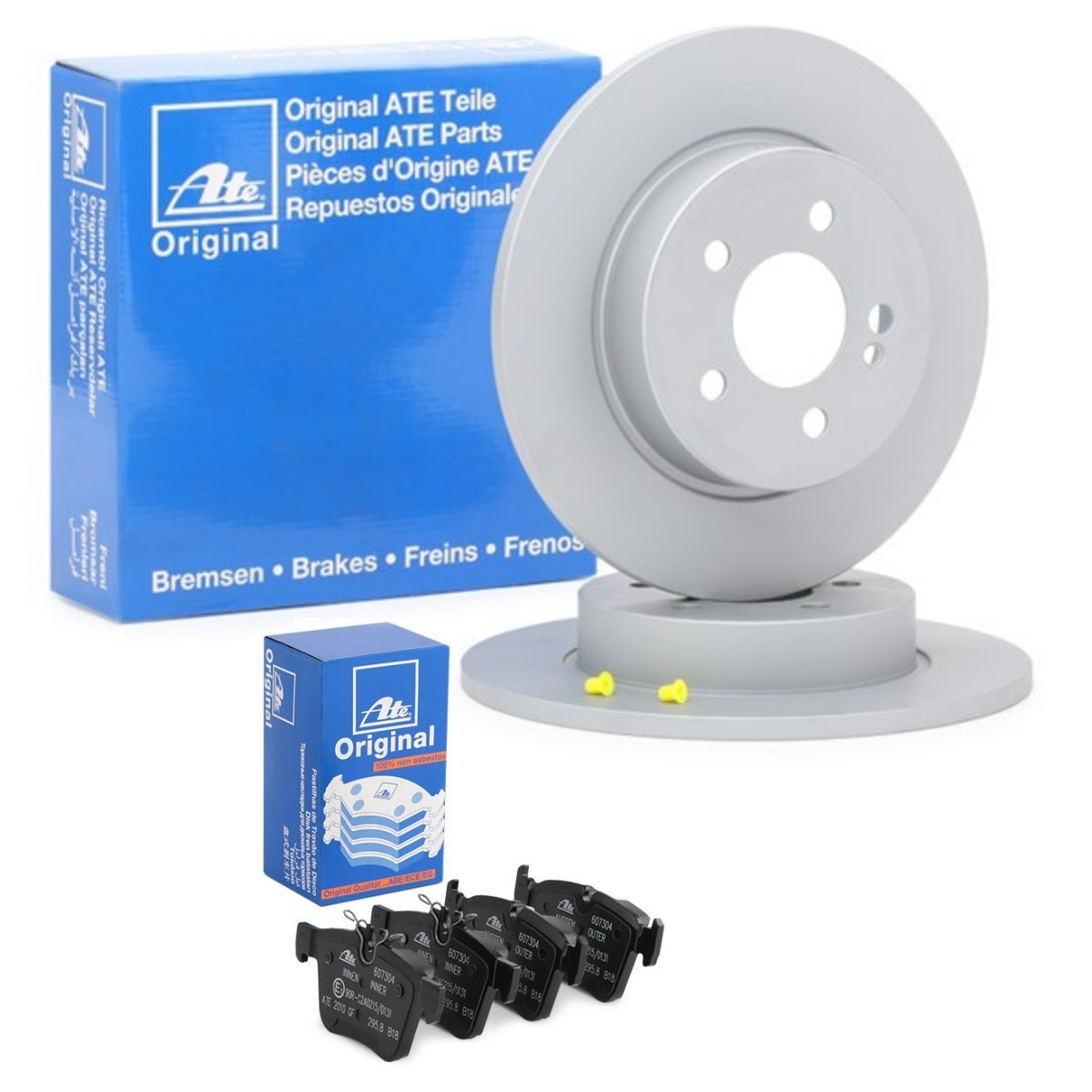ATE Brake discs and pads set Article number: ATE3405N0045 cheaply