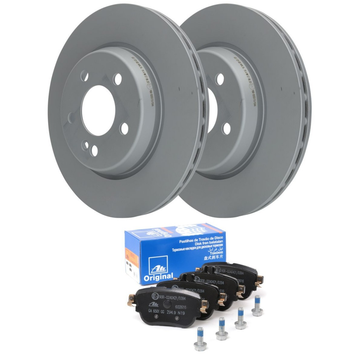 ATE Brake discs and pads set Article number: ATE3405N0063 cheaply