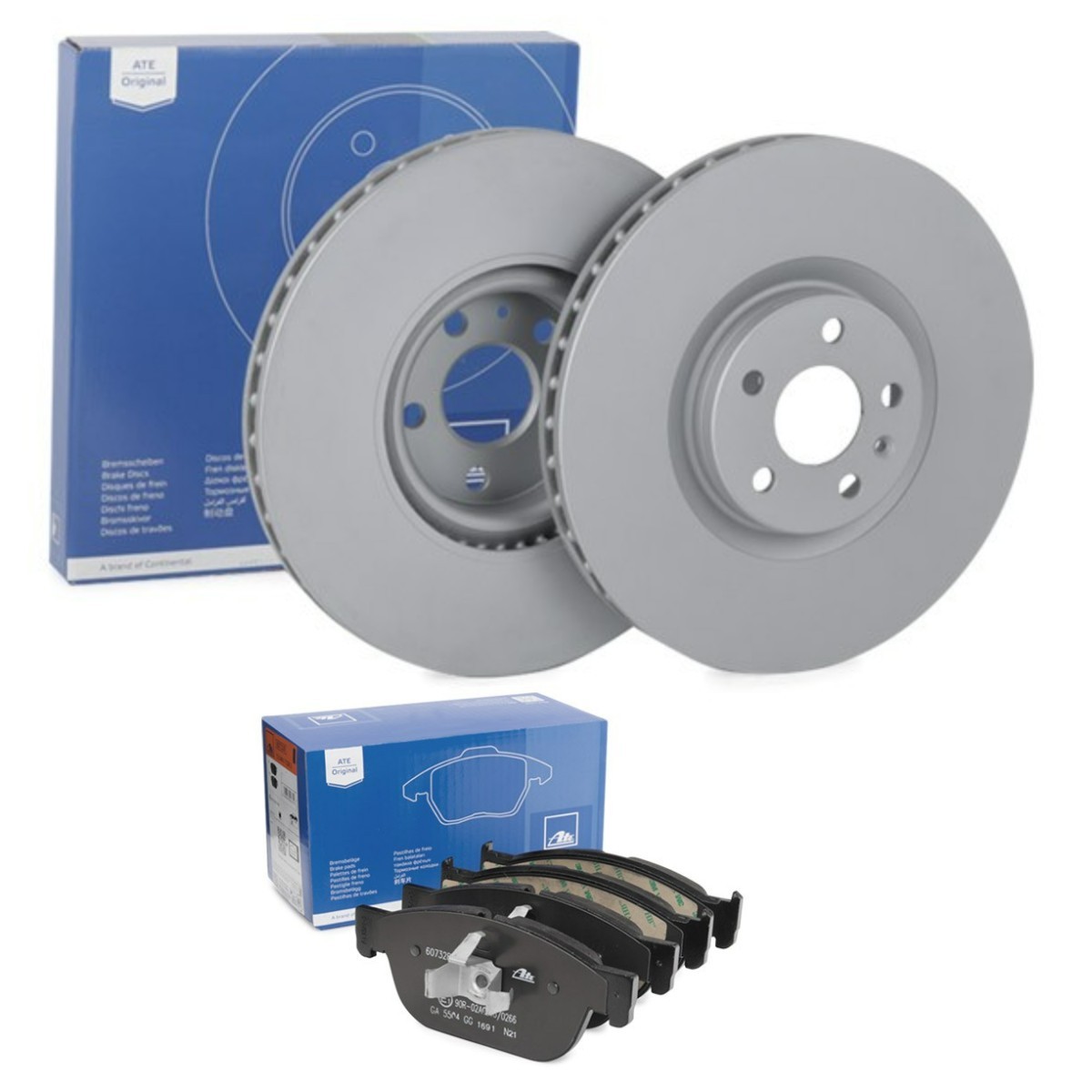ATE Brake discs and pads set Article number: ATE3405N0180 cheaply