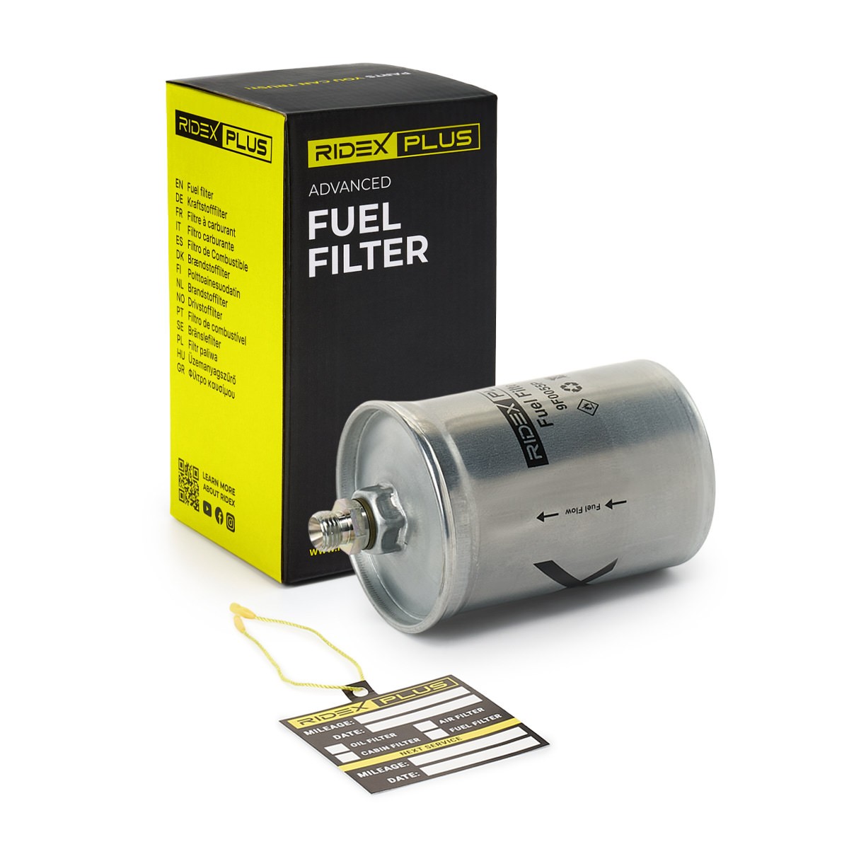 RIDEX PLUS Kütusefilter Artikli number: 9F0055P soodsalt