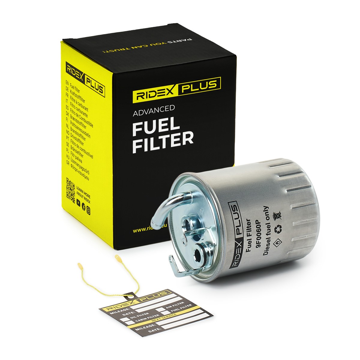 RIDEX PLUS Kütusefilter Artikli number: 9F0060P soodsalt