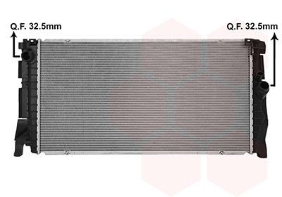 VAN WEZEL Engine radiator Article number: 06012775 cheaply