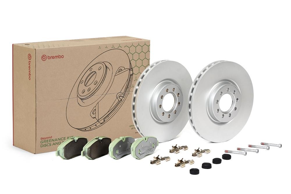 BREMBO Brake discs and pads set Article number: KT 10 022 cheaply
