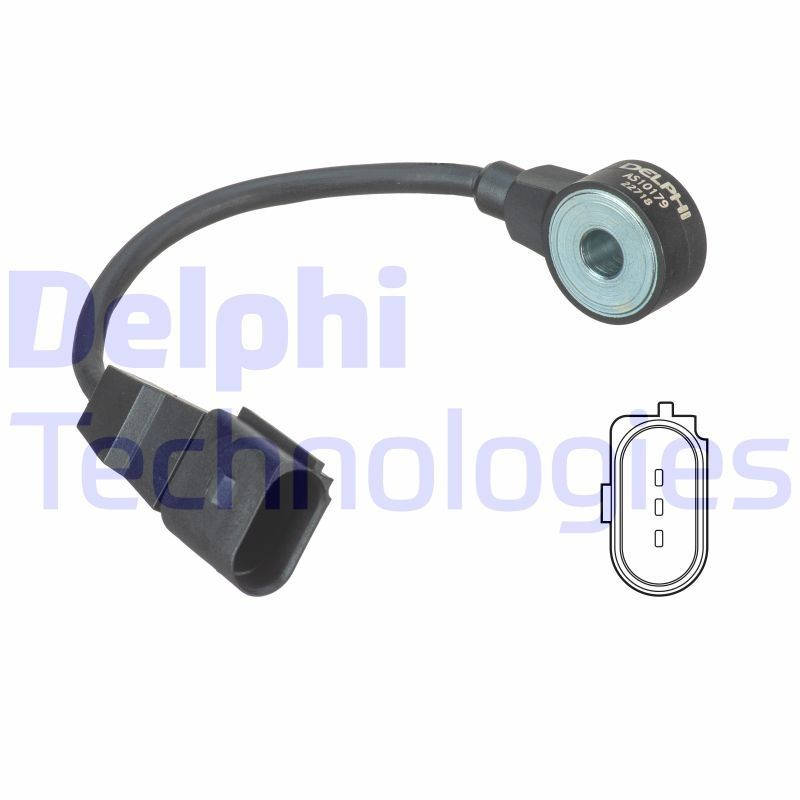 DELPHI ANS1060-12B1 NOx-sensor, NOx-katalüsaator T-ROC 2.0 TDI 4motion 150 HP Diisel