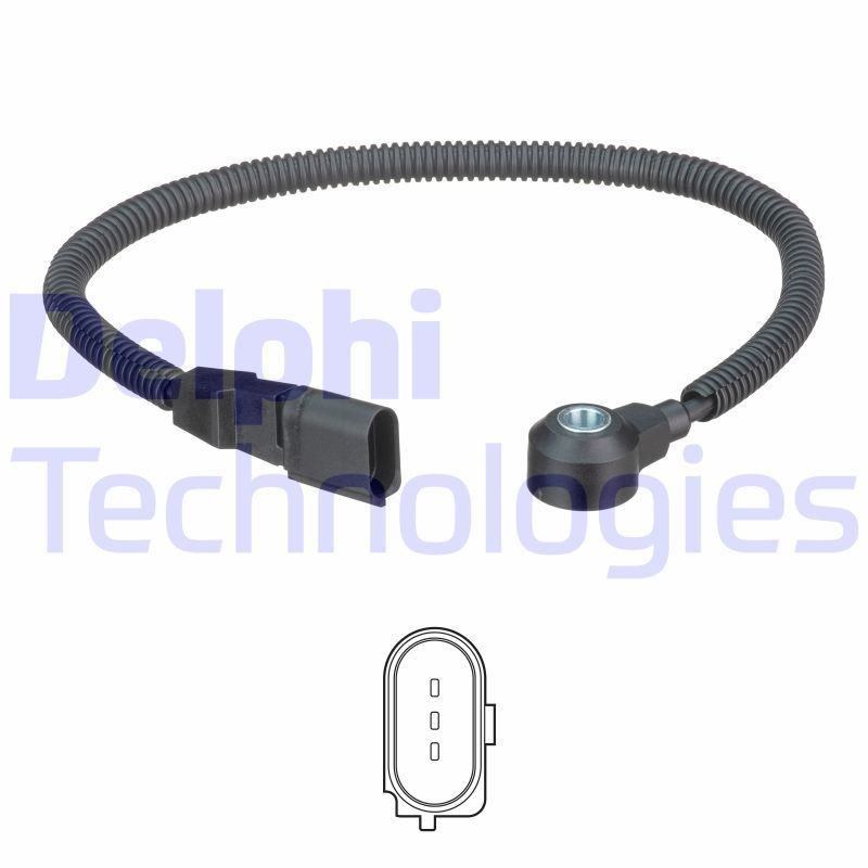 DELPHI ANS1061-12B1 NOx Sensor, NOx Catalyst T-ROC 2.0 TDI 4motion 150 PS Diesel