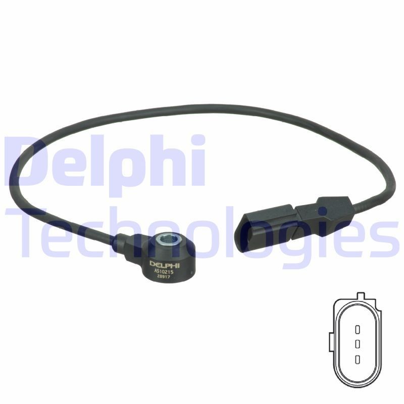 DELPHI ANS1083-12B1 NOx Sensor, NOx Catalyst MULTIVAN 2.0 TDI 204 PS Diesel