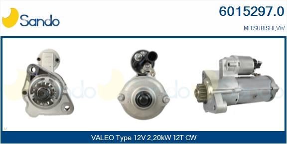SANDO Starter motor Article number: 6015297.0 cheaply