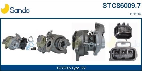 SANDO Starter motor Article number: 6015308.0 cheaply
