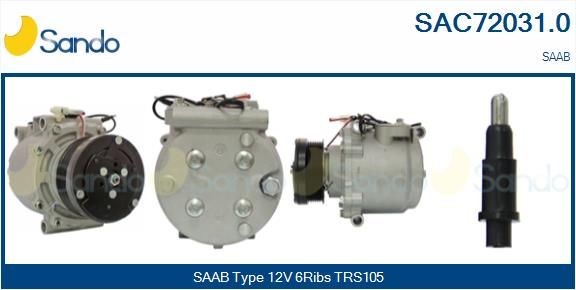 SANDO Starter motor Article number: 6015315.0 cheaply