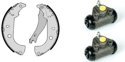 BREMBO Brake Shoe Set STANDARD KIT Article number: H 23 038 cheaply