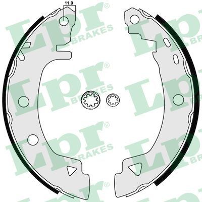 LPR Brake Shoe Set Article number: 04620 cheaply