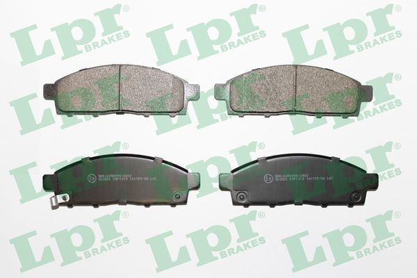 LPR Brake pad set Article number: 05P100 cheaply