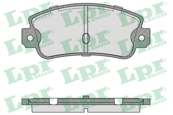 LPR Brake pad set Article number: 05P106 cheaply